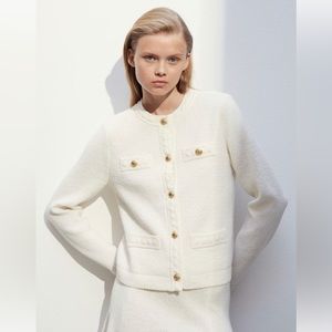 H&M Textured Knit Cardigan - XS (NWT)